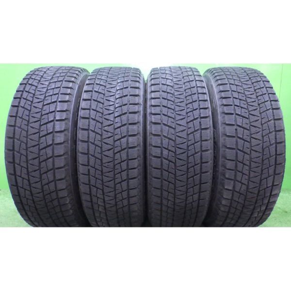 ブリヂストン BLIZZAK DM-V1 215/65R16 4本SET■2018年製8分山スタッドレス■中古 溝に若干のシワあり■帯広市手渡し可■ヴェルファイア等_画像1