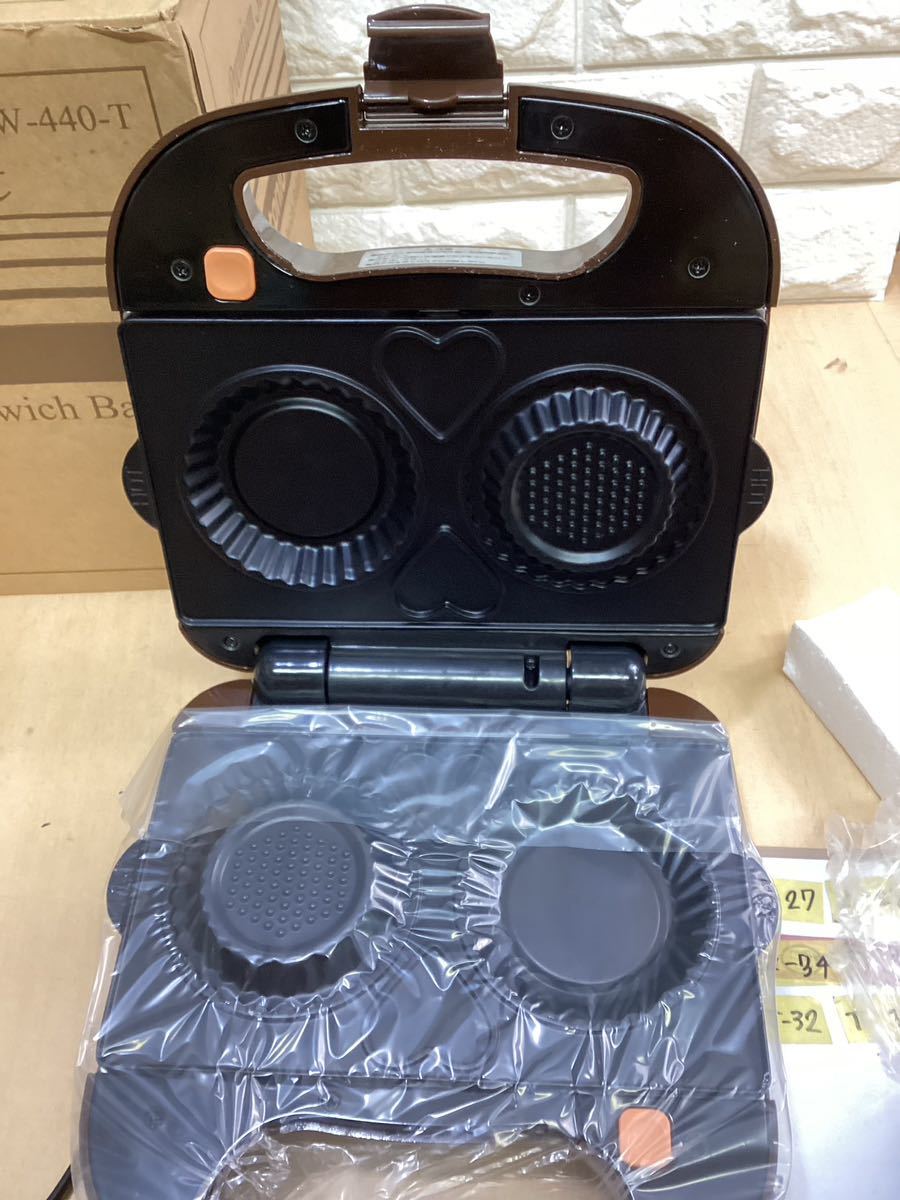 開封未使用 ビタントニオ ワッフル&ホットサンド VSW-440-T(R 開封未使用 ビタントニオ ワッフル&ホットサンド VSW-440-T(R