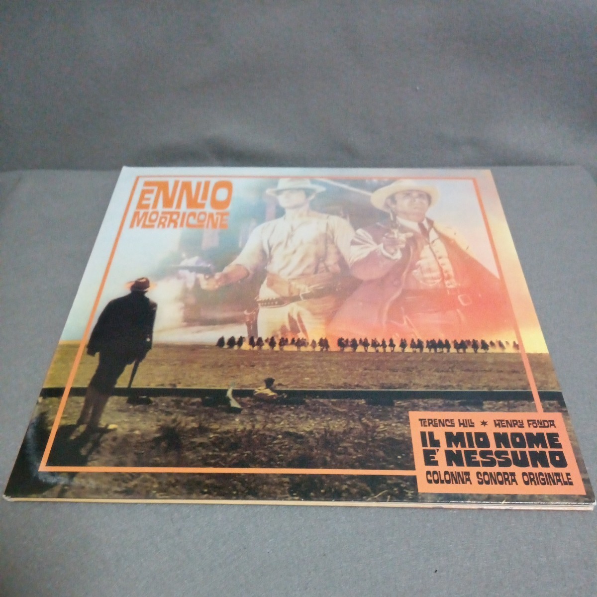 Ennio Morricone - Il Mio Nome E Nessuno ミスター・ノーバディ　サウンドトラック　LP　重量盤　カラー盤　AMS LP 86_画像1