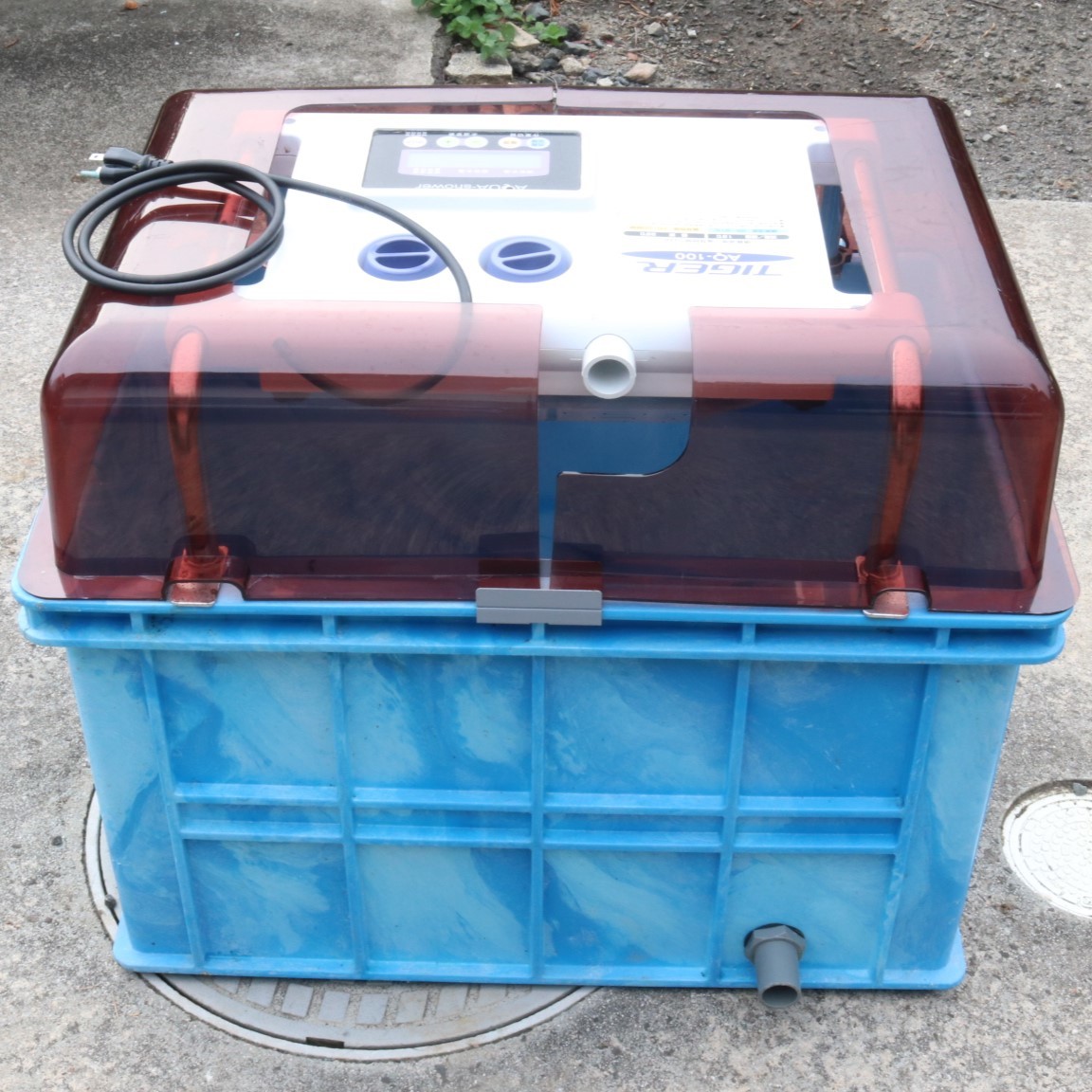 タイガー ハトムネ 催芽機 AQ-100 アクアシャワー 100V 発芽 タイガー ハトムネ 催芽機 AQ-100 アクアシャワー 100V 発芽