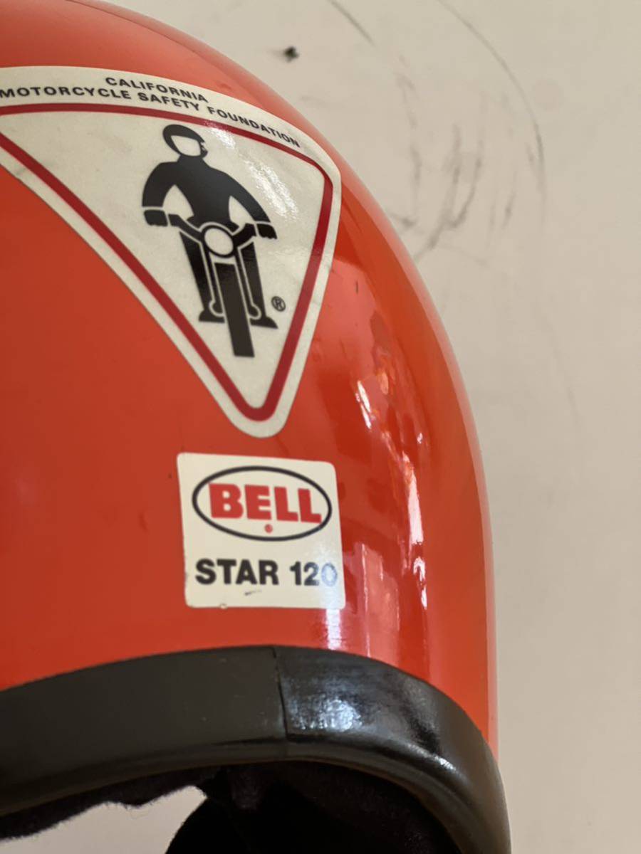 【超希少】Bell Star120 XSサイズ　デッドストック　ビンテージヘルメット　フルフェイス_画像6
