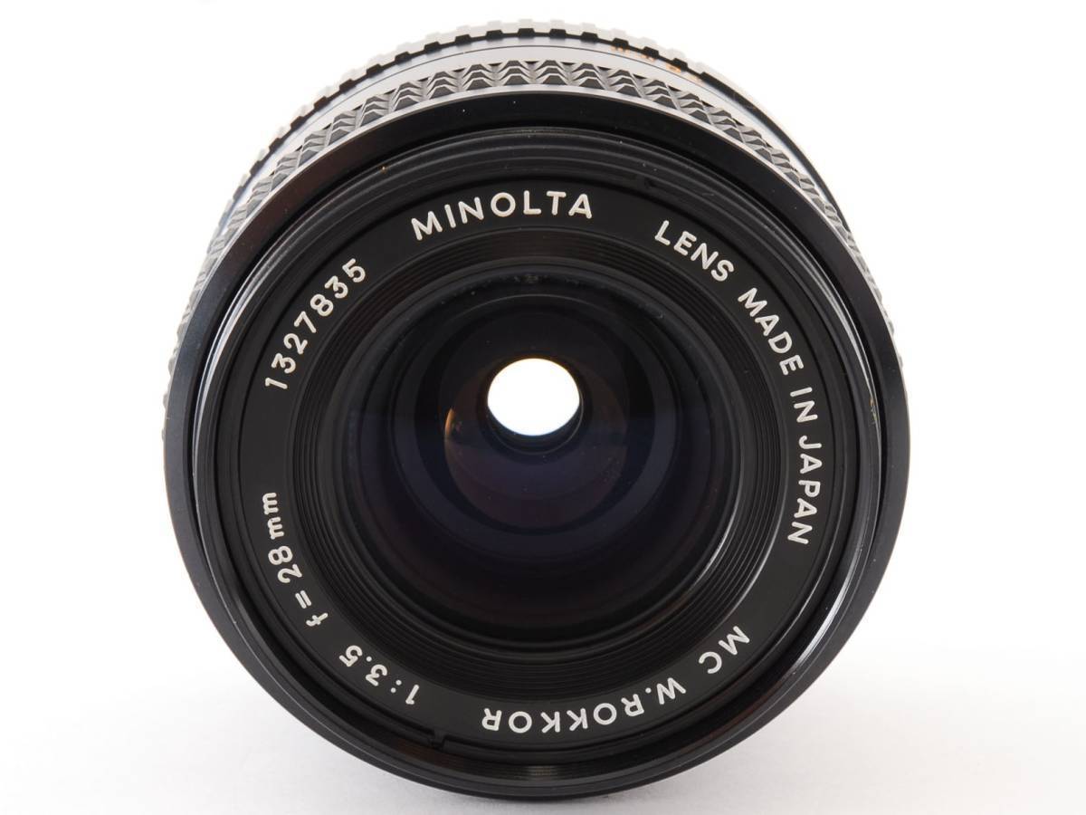 ■美品■ミノルタ Minolta MC W.ROKKOR 28mm F3.5　#0112_画像3