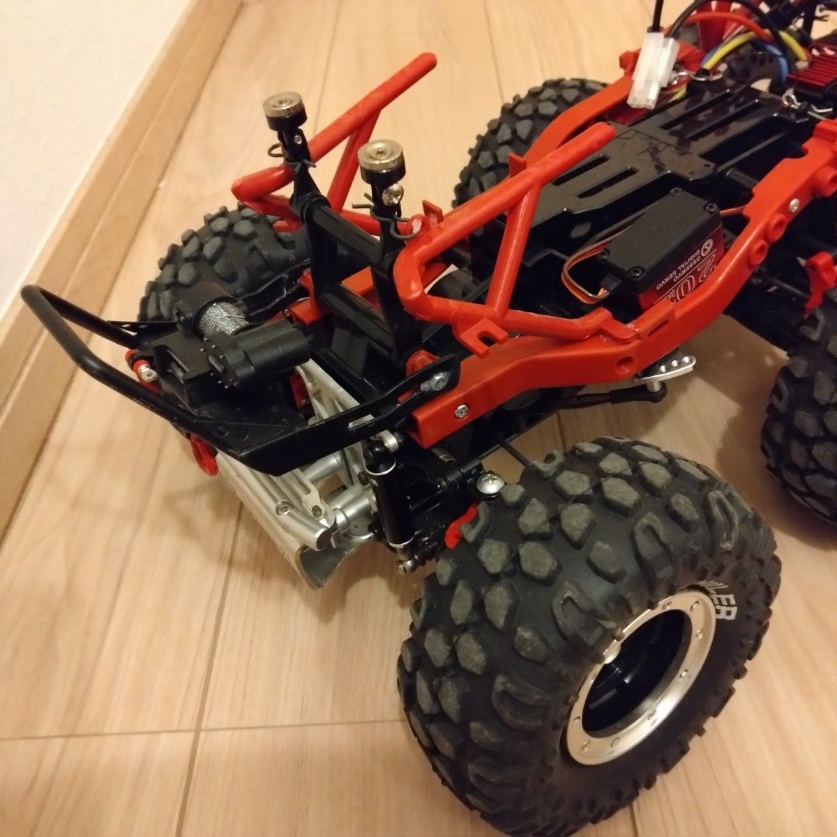 タミヤ G6-01TR ダイナヘッド改 フタバ4PLS4チャンネル受信機 タミヤ G6-01TR ダイナヘッド改 フタバ4PLS4チャンネル受信機