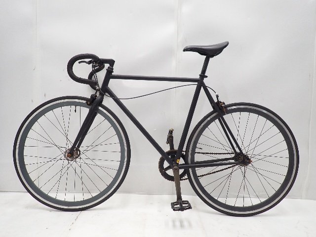 CARTEL BIKES カーテルバイクス AVENUE MAT BLACK ビストバイク シングルスピード フリーギア 配送/来店引取可 ★ 6C47E-1_画像2