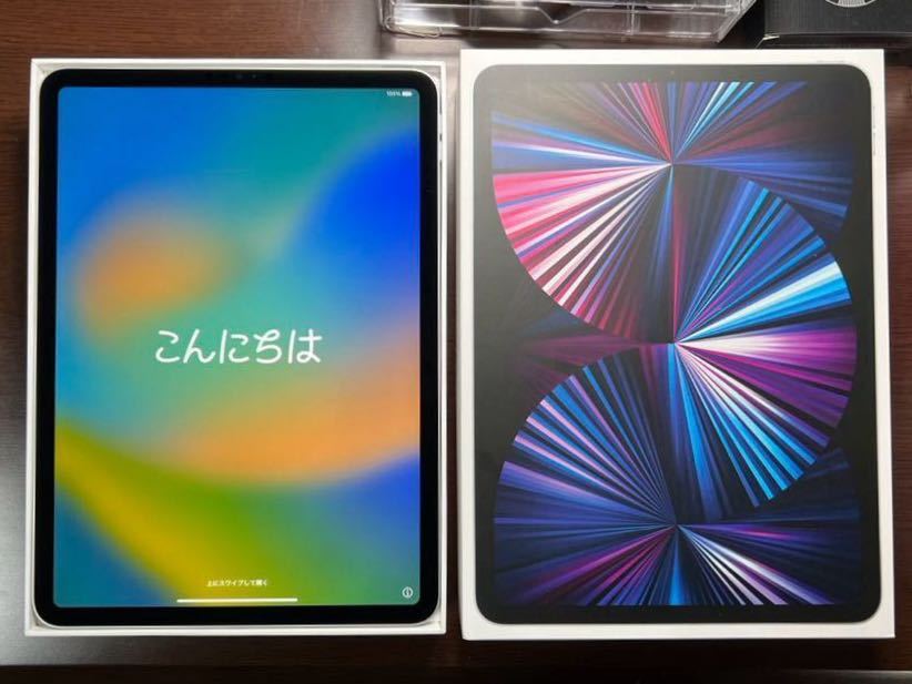 Apple iPad Pro 11インチ 第三世代 256GB WiFi シルバー美品　本体および元箱のみ_画像1