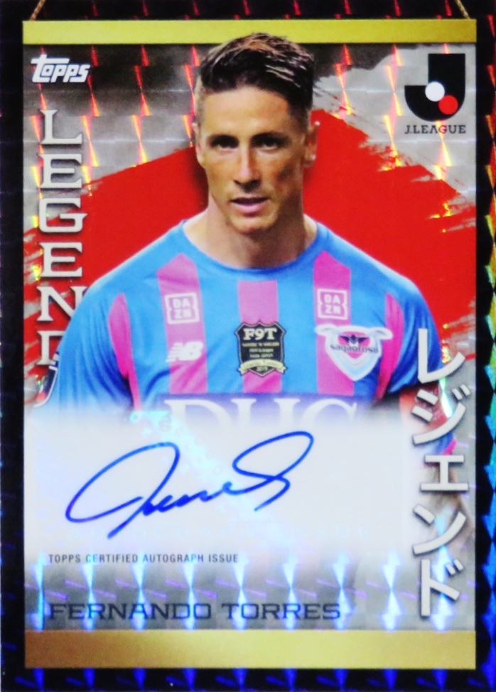 1/1!!【フェルナンド・トーレス/サガン鳥栖】2023 Topps Jリーグ フラッグシップ [直筆サインカード/ホログラム仕様] 1枚限定 1of1_画像1