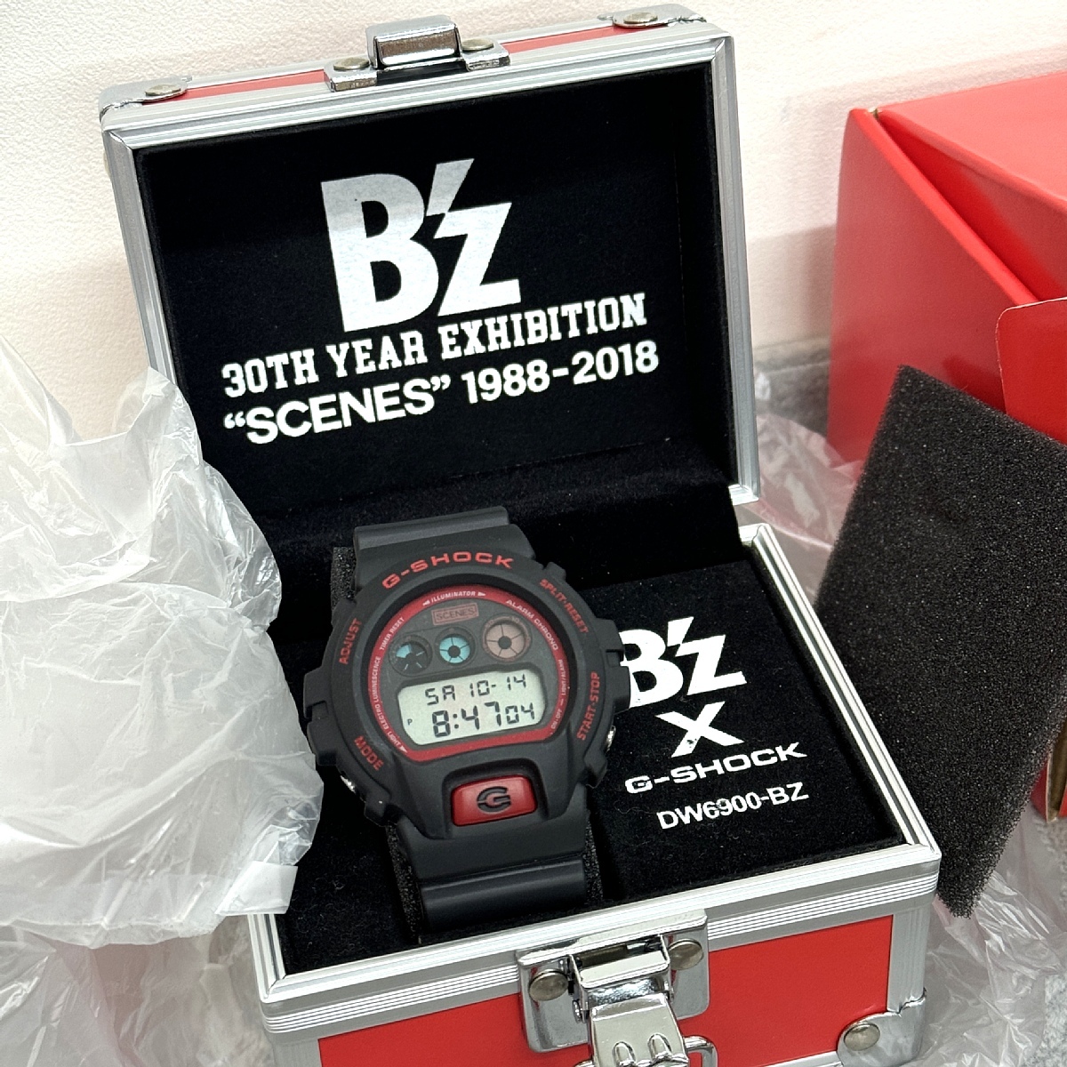 ■未使用■CASIO G-SHOCK B'z 30周年コラボ限定モデル DW6900-BZ_画像4