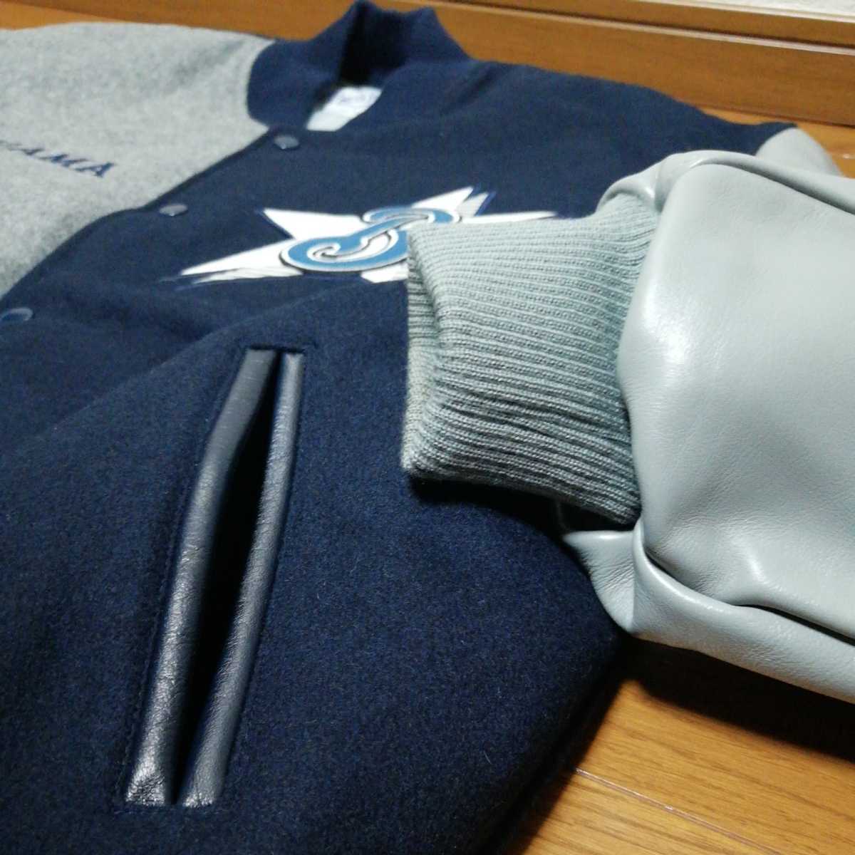 極美品 限定品 本革 サイズXO 横浜ベイスターズ スタジアム 極美品 限定品 本革 サイズXO 横浜ベイスターズ スタジアム