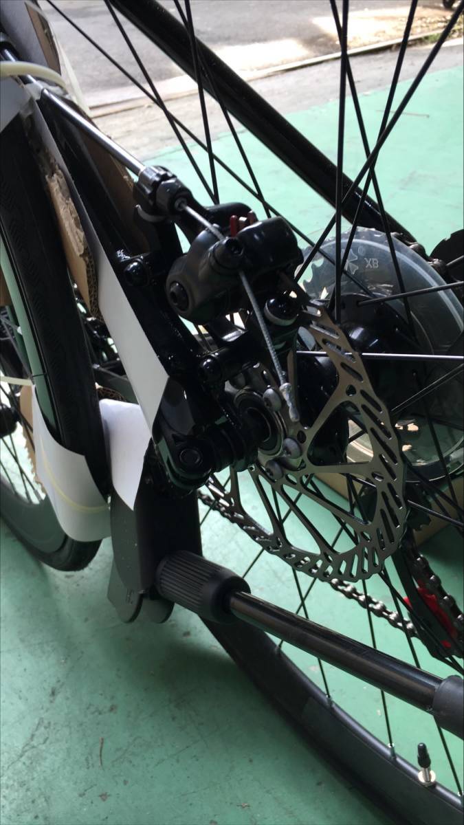 359 ロードバイク TRINX TEMPO1.1 SHIMANO　21SPEED 軽量アルミフレーム　自転車　通勤　通学　初心者　和柄　赤　レッド　ロード　500ｍｍ_画像5