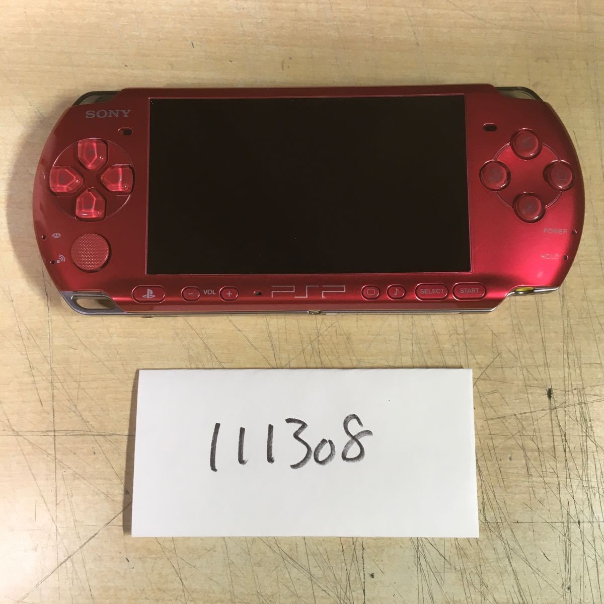 【送料無料】(111308C) SONY PSP3000 PSP本体のみ ジャンク品 _画像1