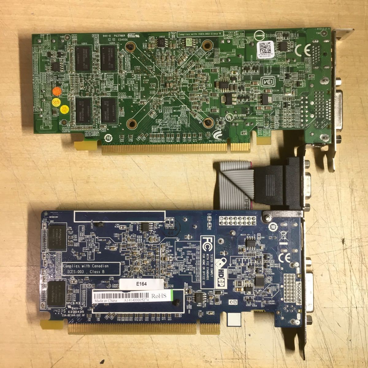 (111414C) ATI Radeon HD5450 グラフィックボード 中古品 2個セット_画像2