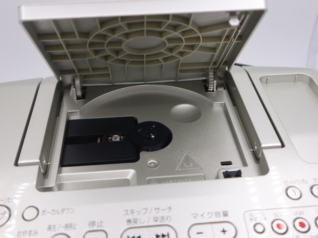 TOSHIBA 東芝 CDラジカセ TY-CDX9　CDラジオカセットレコーダー/SD/USB 動作確認済　中古品_画像6