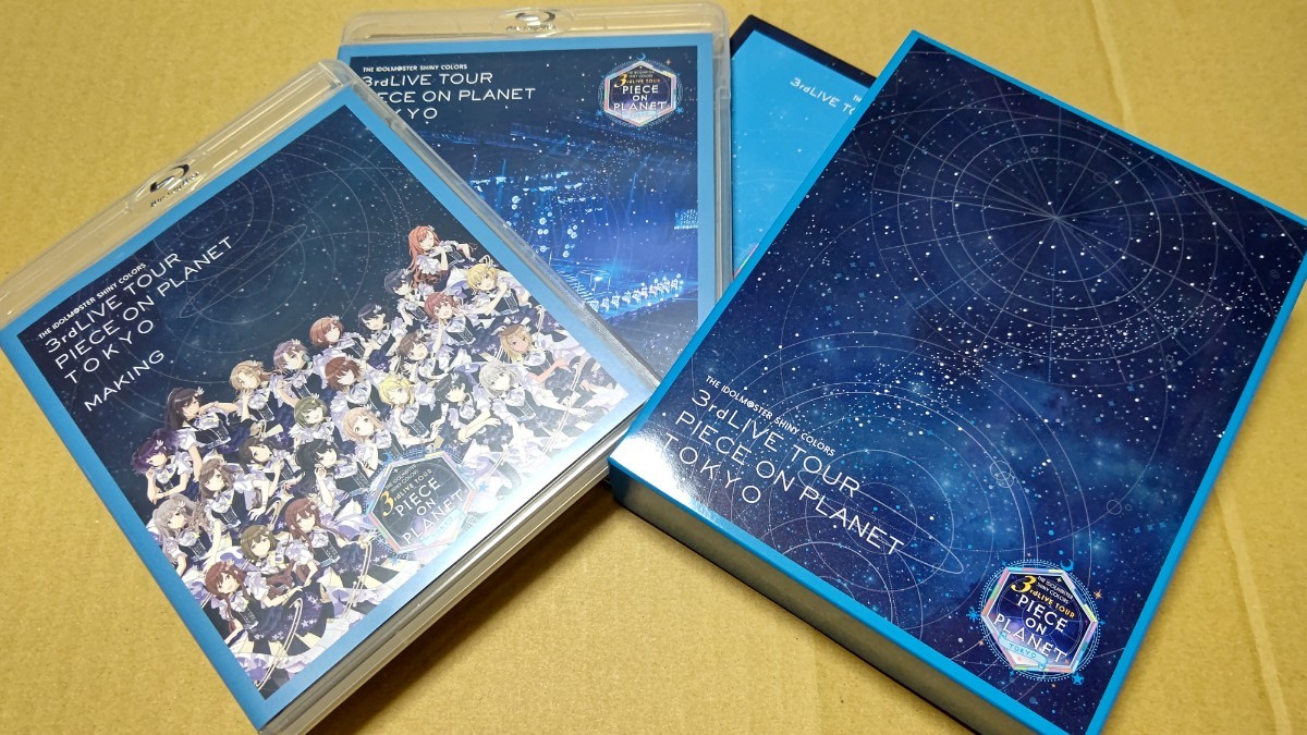 「THE IDOLM@STER SHINY COLORS 3rdLIVE TOUR PIECE ON PLANET / TOKYO」Blu-ray シャニマス ブルーレイ