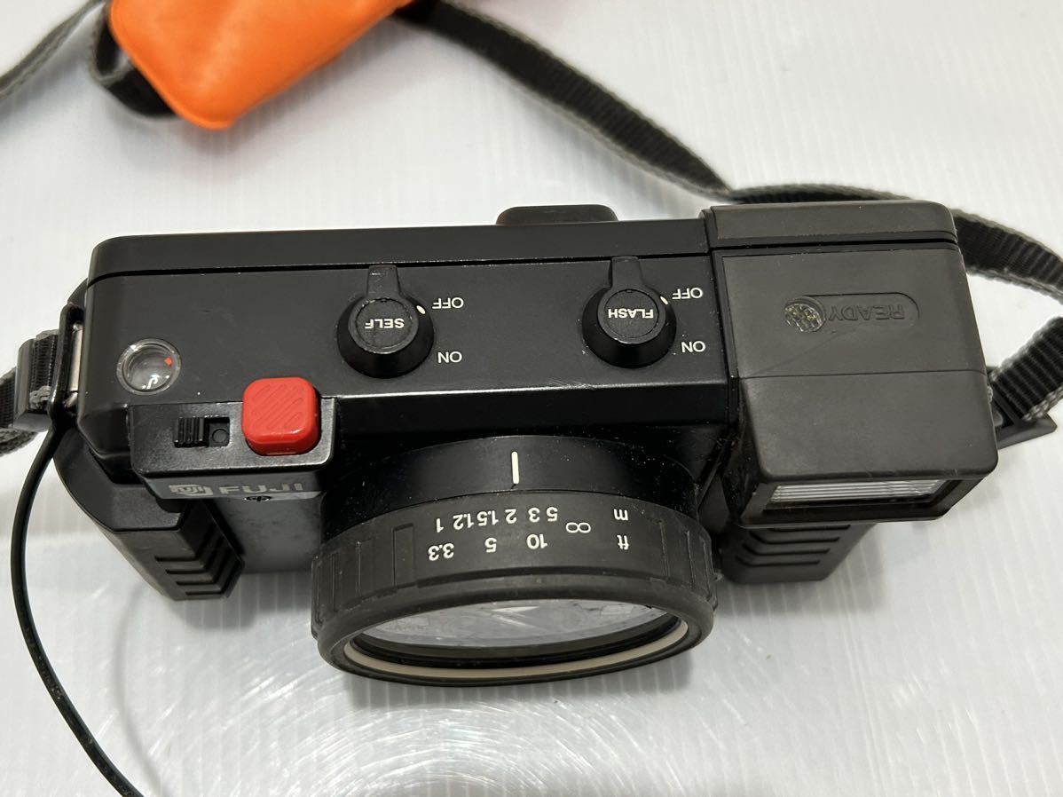Dハ(1108d6) FUJI HD-M F2.8 38mm フィルムカメラ フジ カメラ ジャンク _画像4