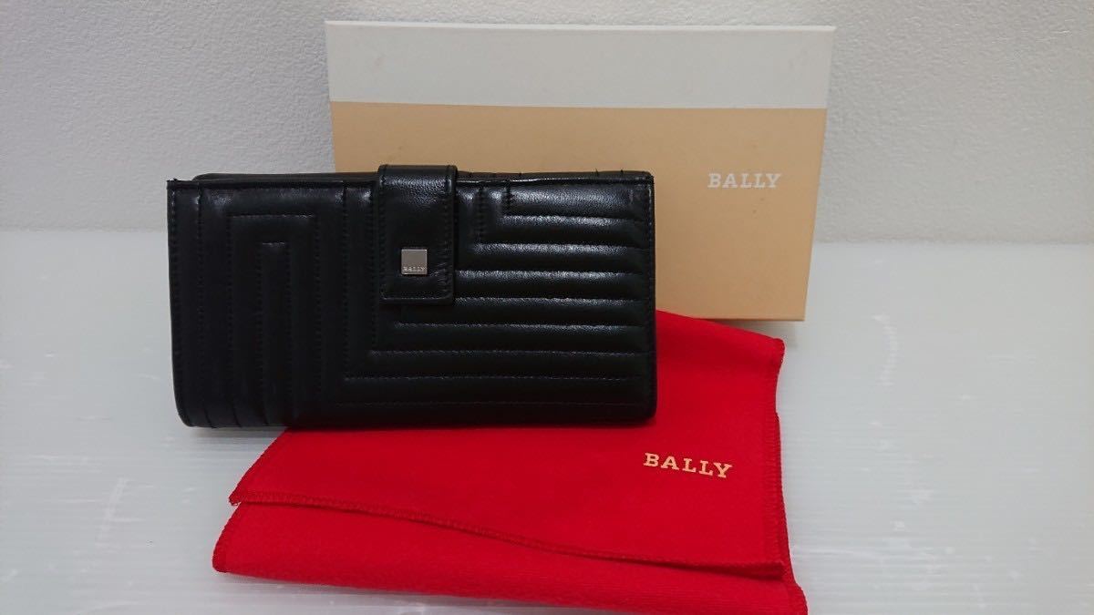 D(1108c7) BALLY バリー 長財布 財布 レザー イタリー製 女性 レディース_画像1