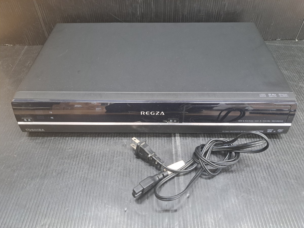 瑞(me1120-1) TOSHIBA 東芝 REGZA レグザ HDD & DVD ビデオレコーダー RD-R100 レコーダー HDDレコーダー DVDプレーヤー HDMI 接続 中古_画像1