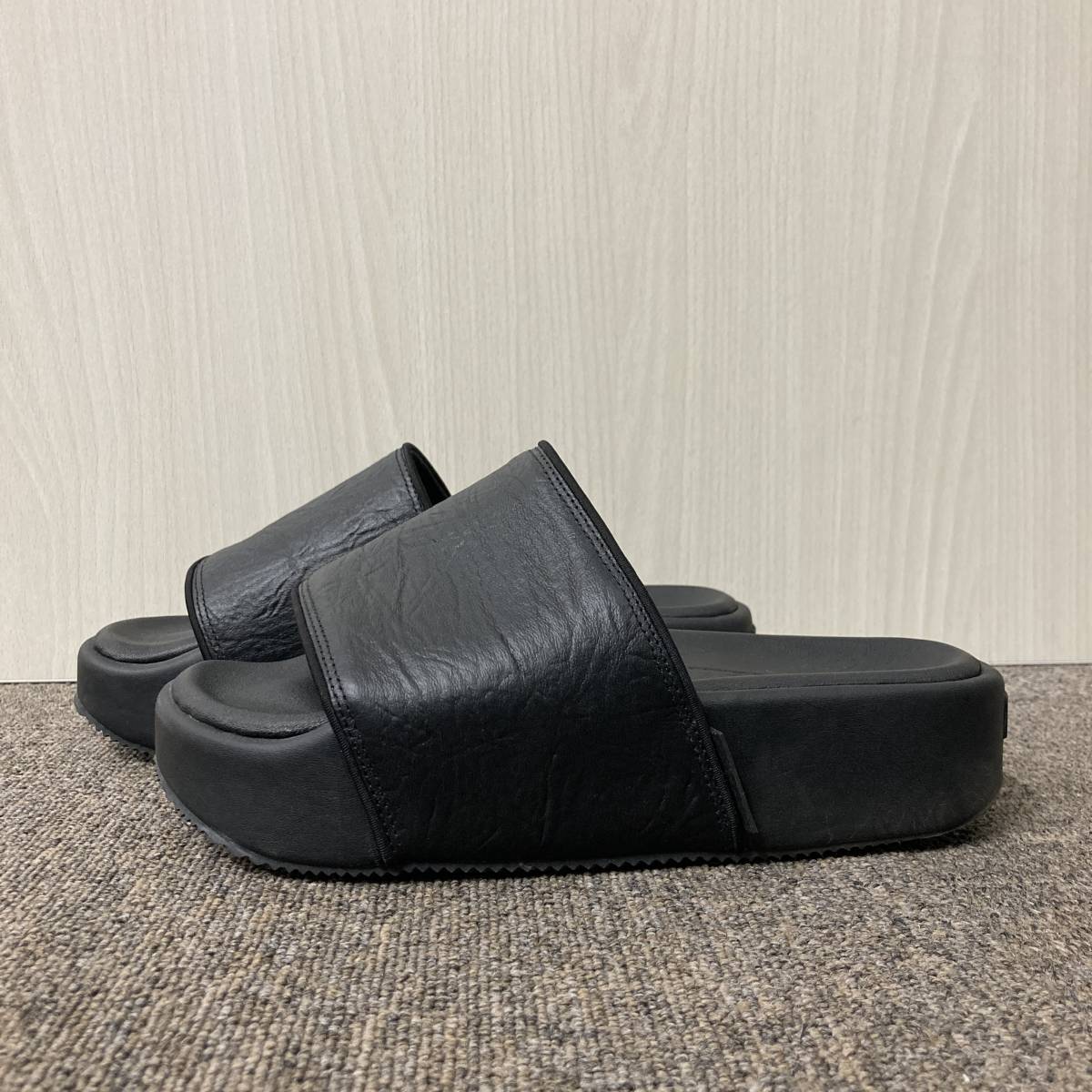 26.5cm | Y-3 Yohji yamamoto adidas | SLIDE | BLACK | US 8 | ワイスリー ヨージ ヤマモト 山本耀司 アディダス | スライド サンダル