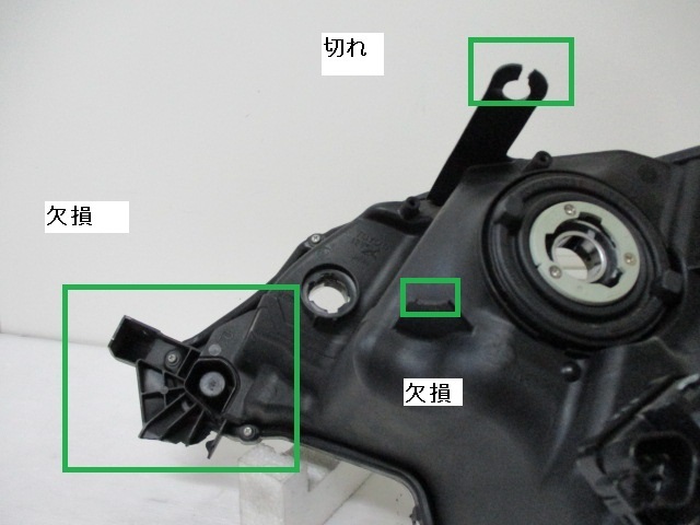 NS48H ジャンク品/部品取 スペイド NSP140 ハロゲン 右ヘッドライト右ヘッドランプ KOITO 52-260_画像6