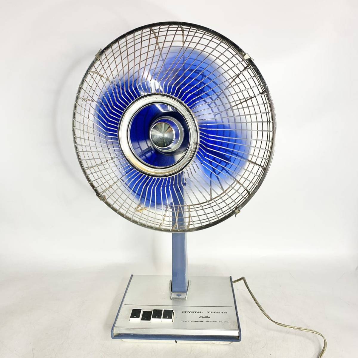 レトロ 東芝の扇風機「CRYSTAL ZEPHYR SF-35D 動作◯ Yahoo!オークション - 昭和レトロ 東芝 扇風機 CRYSTAL ZEPHYR
