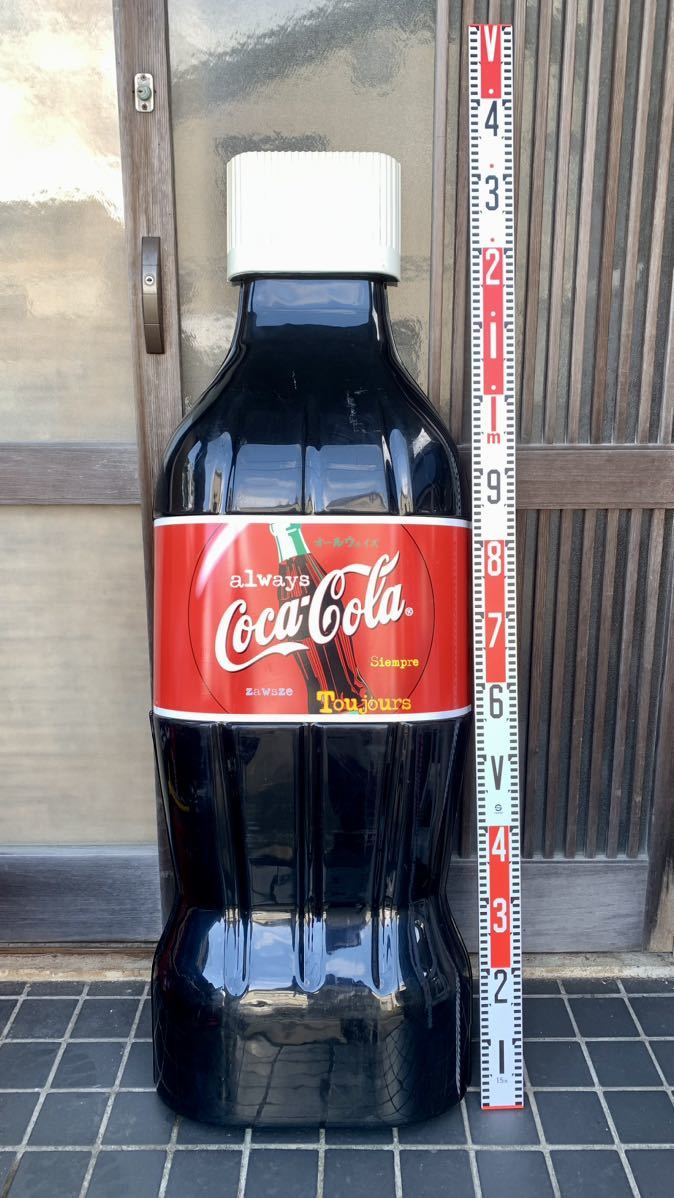  Showa Retro подлинная вещь очень большой Coca * Cola витрина для дисплей табличка античный Vintage не продается Coca Cola american смешанные товары 