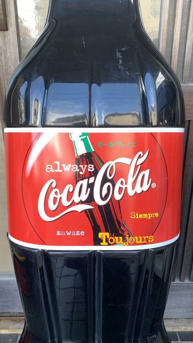  Showa Retro подлинная вещь очень большой Coca * Cola витрина для дисплей табличка античный Vintage не продается Coca Cola american смешанные товары 
