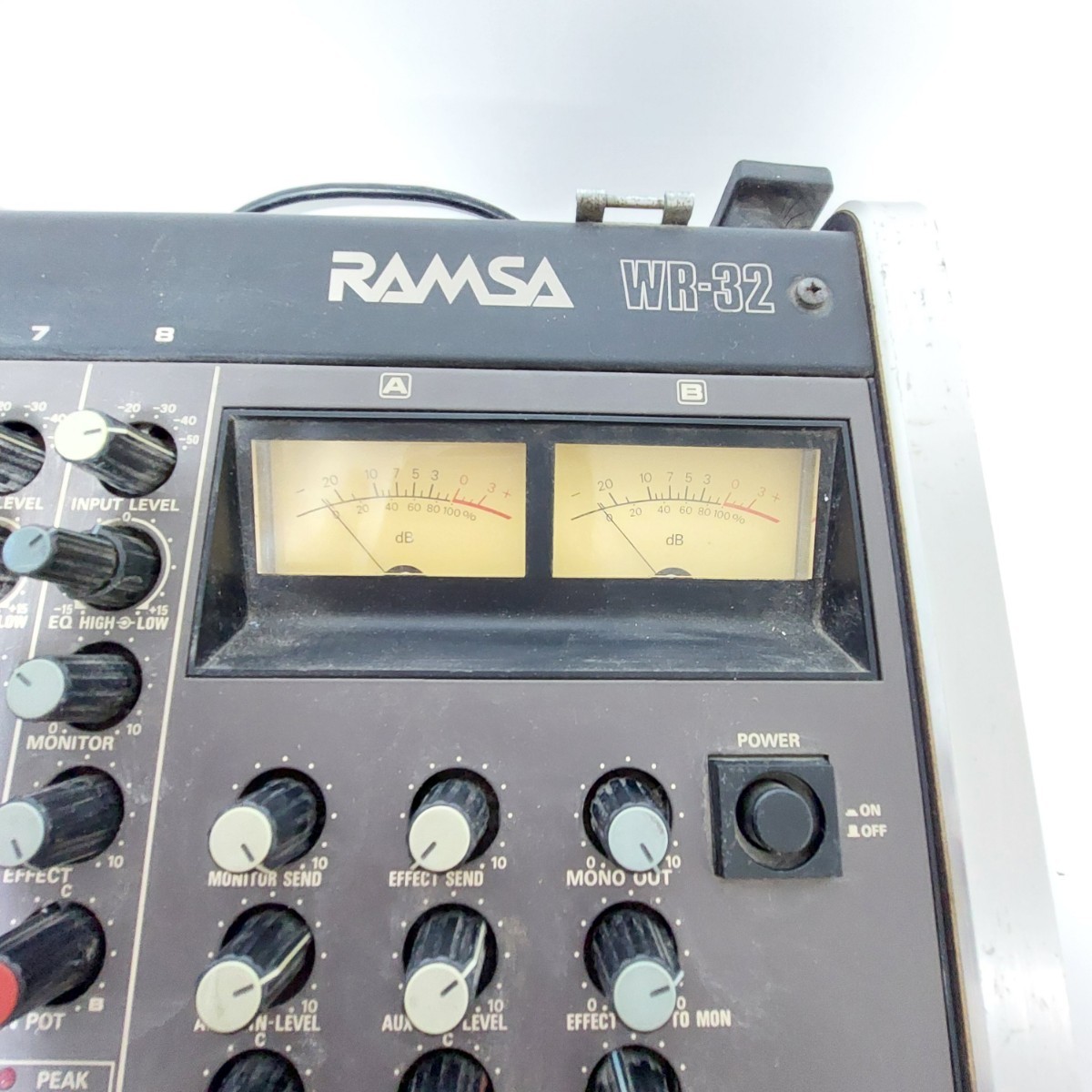 【A3206_1】National ナショナル オーディオミキサー WR-32 RAMSA_画像2