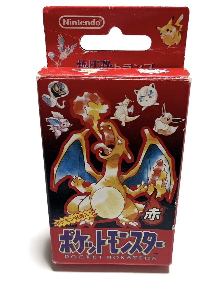 任天堂 ポケットモンスター トランプ 赤 初期 ポケモン Nintendo 