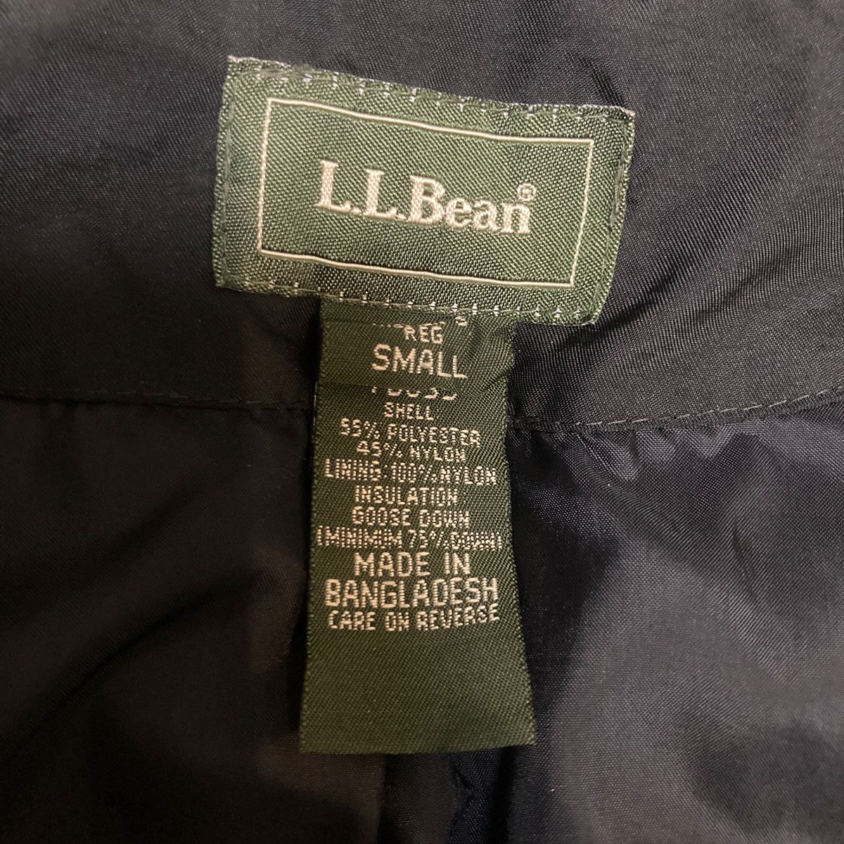 最終値下げ 希少品 高級品 最軽量 L.L.Bean エルエルビーン 最高級 GOOSE DOWN グースダウン 使用 ！