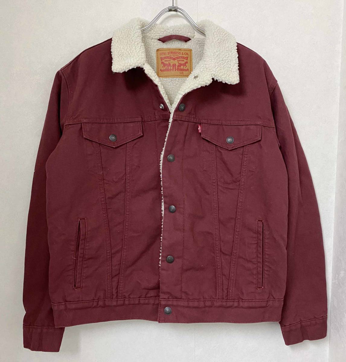 新品 L Levi's リーバイス シェルパ トラッカー ジャケット 新品 L Levi's リーバイス シェルパ トラッカー ジャケット