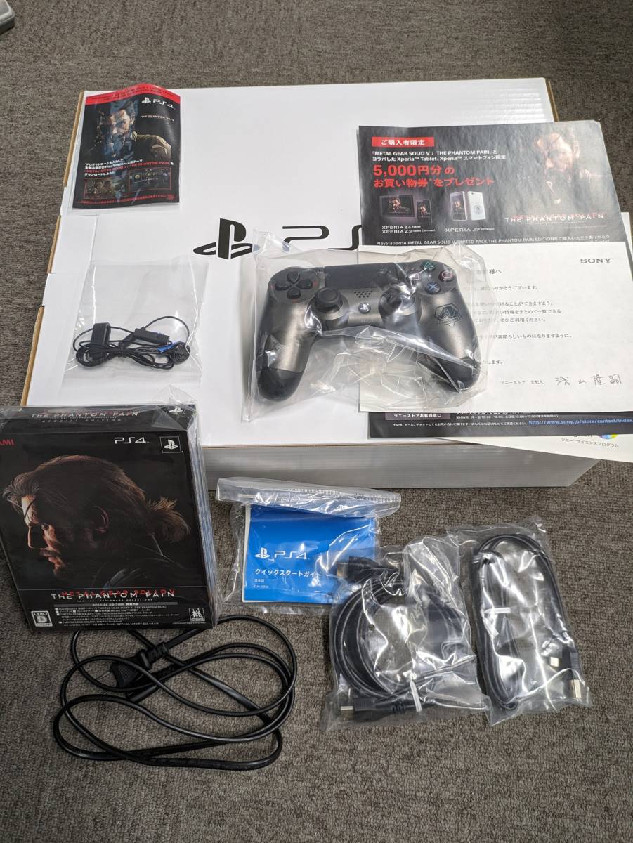 PlayStation4 METAL GEAR SOLID V LIMITED PACK THE PHANTOM PAIN EDITION【中古】_画像2