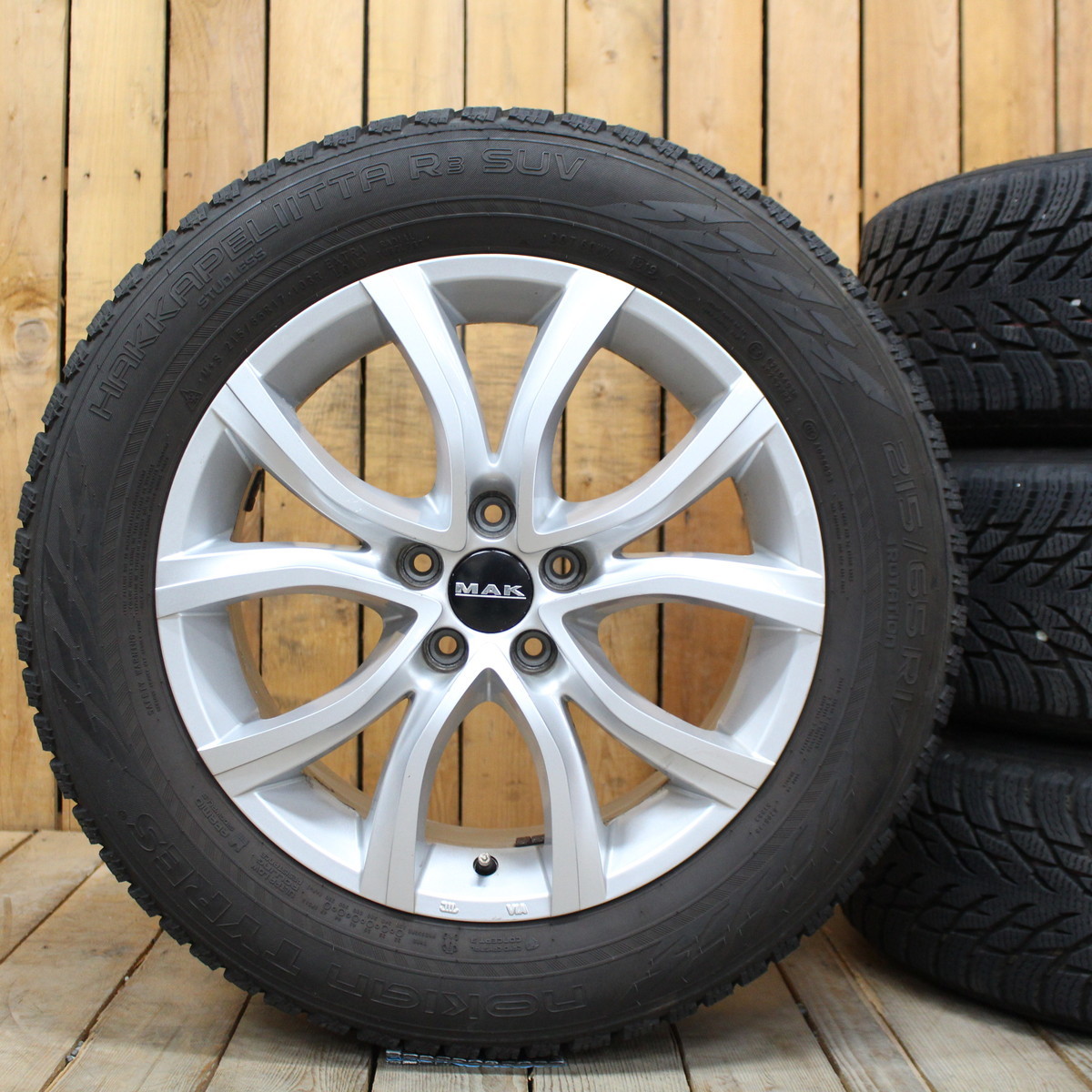  Citroen C5 aero Cross SUV DS7 Cross back Peugeot 3008 5008 17 -inch Nokia n215/65R17 studdless tires wheel 4ps.@SET