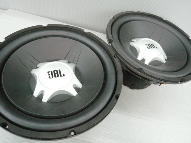 ☆強重低音～鳴ります♪音出しOK♪JBL ジェービーエル GT5-12 Max～1100W SVC 4Ω 12インチ ウーハー スピーカー ２発セット 管理/R124☆_画像2