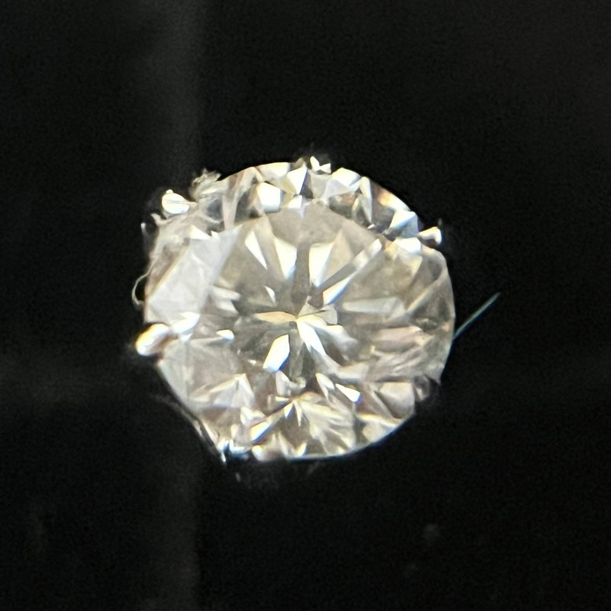 1円~【USED】MUSE DIAMOND ダイヤモンド ピアス アクセサリー Pt900 刻印入り プラチナ 量目約0.7g 装身具 ケース付き G141357_画像3