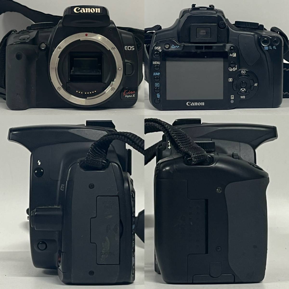 1円~【動作未確認】Canon EOS Kiss Ⅲ DIGITAL X TAMRON AF ASPHERICAL LD 28-200mm 1:3.8-5.6 18-200mm 1:3.5-5.6 カメラ レンズ G141650_画像6