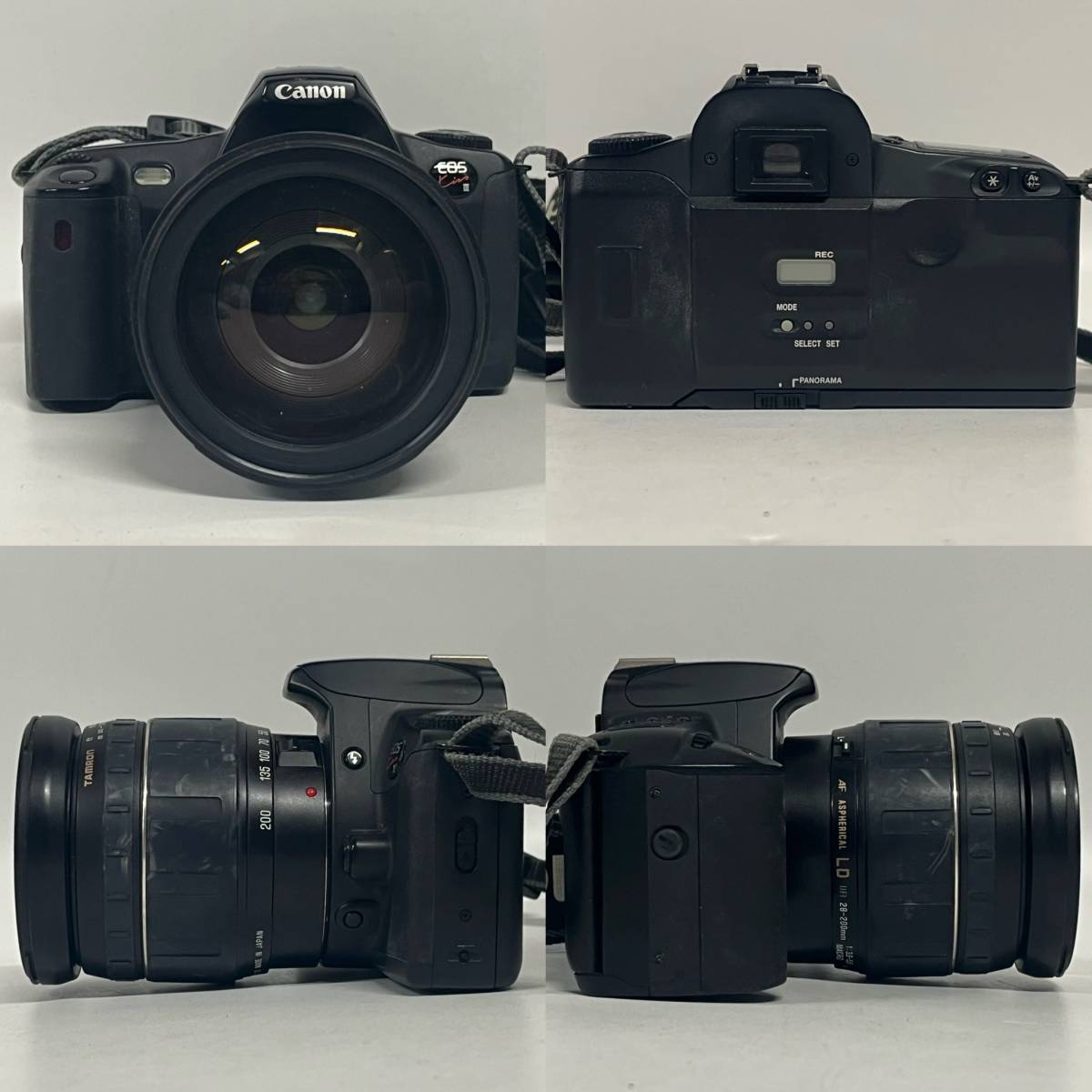 1円~【動作未確認】Canon EOS Kiss Ⅲ DIGITAL X TAMRON AF ASPHERICAL LD 28-200mm 1:3.8-5.6 18-200mm 1:3.5-5.6 カメラ レンズ G141650_画像3