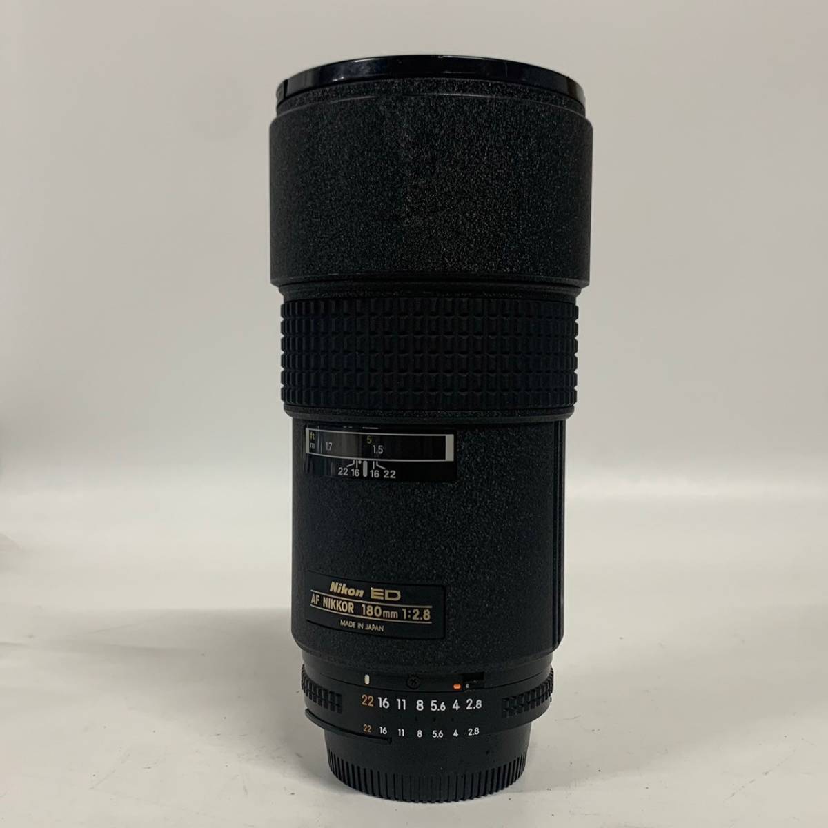 1円~【動作未確認】ニコン Nikon ED AF NIKKOR 180mm 1:2.8 一眼カメラ用 望遠レンズ 単焦点レンズ G121823_画像5