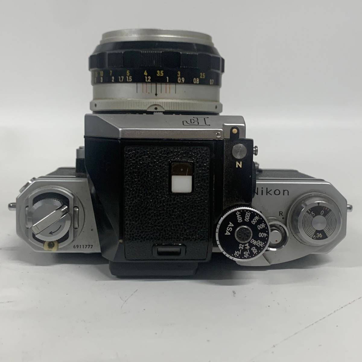 1円~【動作未確認】ニコン Nikon F 中期型 NIKKOR-S Auto 1:1.4 f=50mm 一眼レフ フィルムカメラ フォトミックTN 単焦点レンズ G113080_画像8
