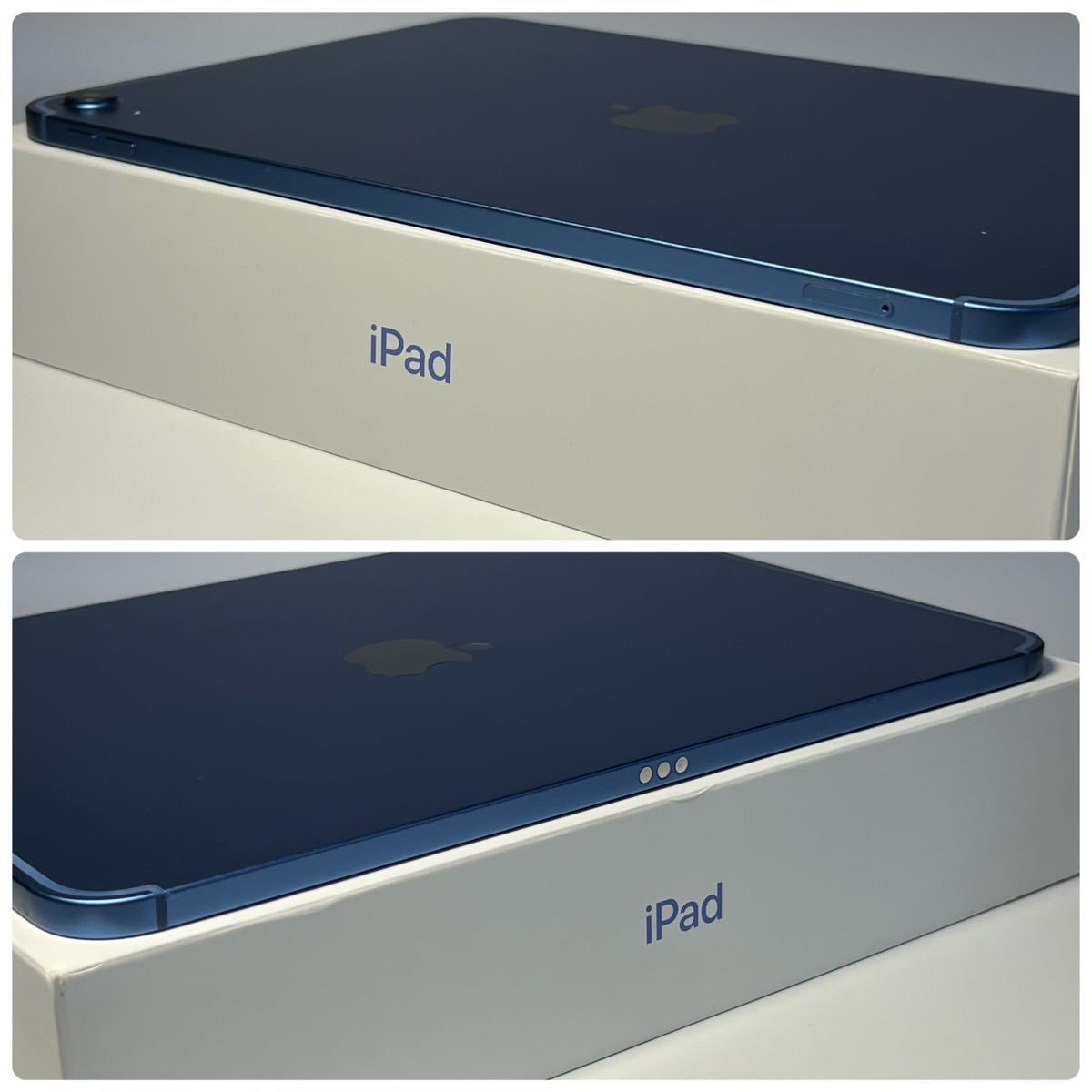 1円~【保証期間有】Apple iPad (第10世代) Wi-Fi+Cellular 64GB ブルー MQ6K3J/A A2757 ACロック解除済み 初期化済み GK-70069_画像7