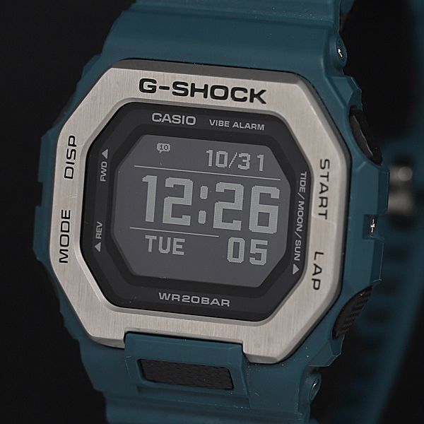 1円 稼動 美品 保/箱付 カシオ G-SHOCK Gライド GBX-100 2019DJ11902 QZ デジタル文字盤 メンズ腕時計 KRK 0777000_画像1