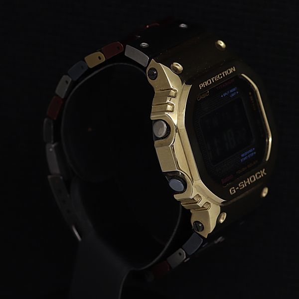 1円 稼動 良品 カシオ チタン G-SHOCK マルチカラー GMW-B5000 B2UXMH 電波ソーラー デジタル文字盤 フルメタル メンズ腕時計 OGH 2917200_画像2