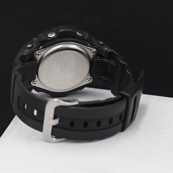 1円 稼動 タフソーラー 良品 カシオ G-ショック AWG-M100 デジアナ 黒文字盤 GMY メンズ腕時計 KRK 9207000_画像4