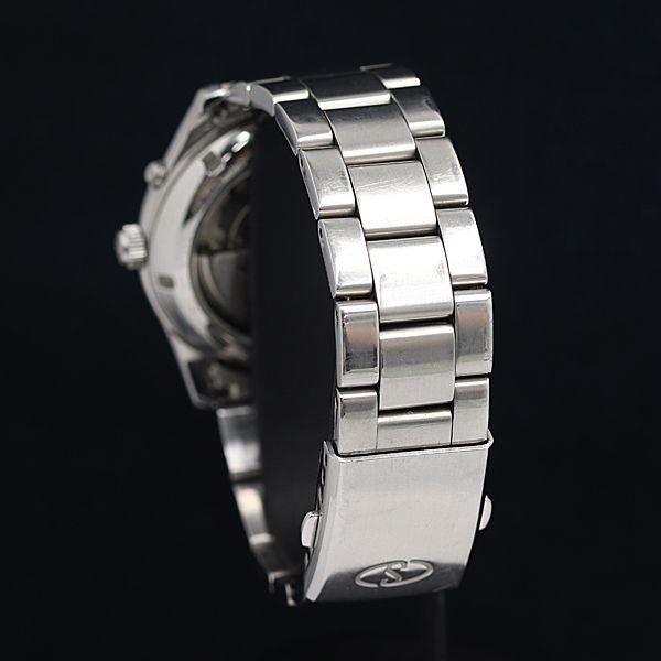 1円 稼動 良品 コマ5付 オリエントスター EJ00-CO CS 850085 SS AT デイト 白文字盤 メンズ腕時計 OKZ 1629100の画像3