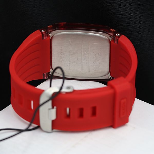 1円 箱付 定価約￥14,000 ニクソン QZ A408 191 コンプ デジタル文字盤 メンズ腕時計 OGH 2000000_画像4