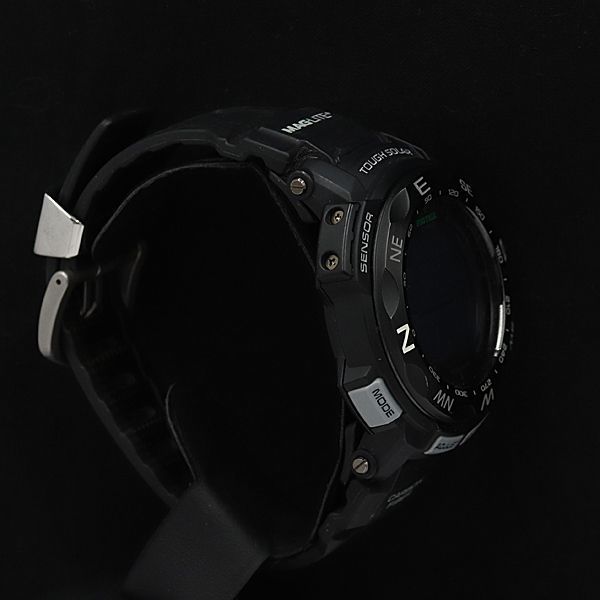 1円 稼働 良品 カシオ 電波ソーラー PRW-S2500MG プロトレック マグライトコラボ デジタル文字盤 メンズ腕時計 6693000YSD_画像2