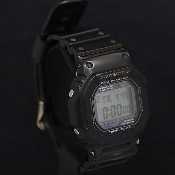 1円 稼働 タフソーラー 良品 カシオ G-SHOCK G-5600 デジタル文字盤 メンズ腕時計 KRK 2343000_画像2