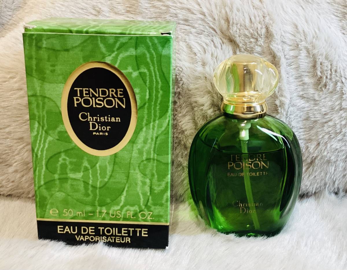 ＃733 ★クリスチャンディオール　オードトワレ　TENDRE POISON 50ml★※説明文必読！_画像1