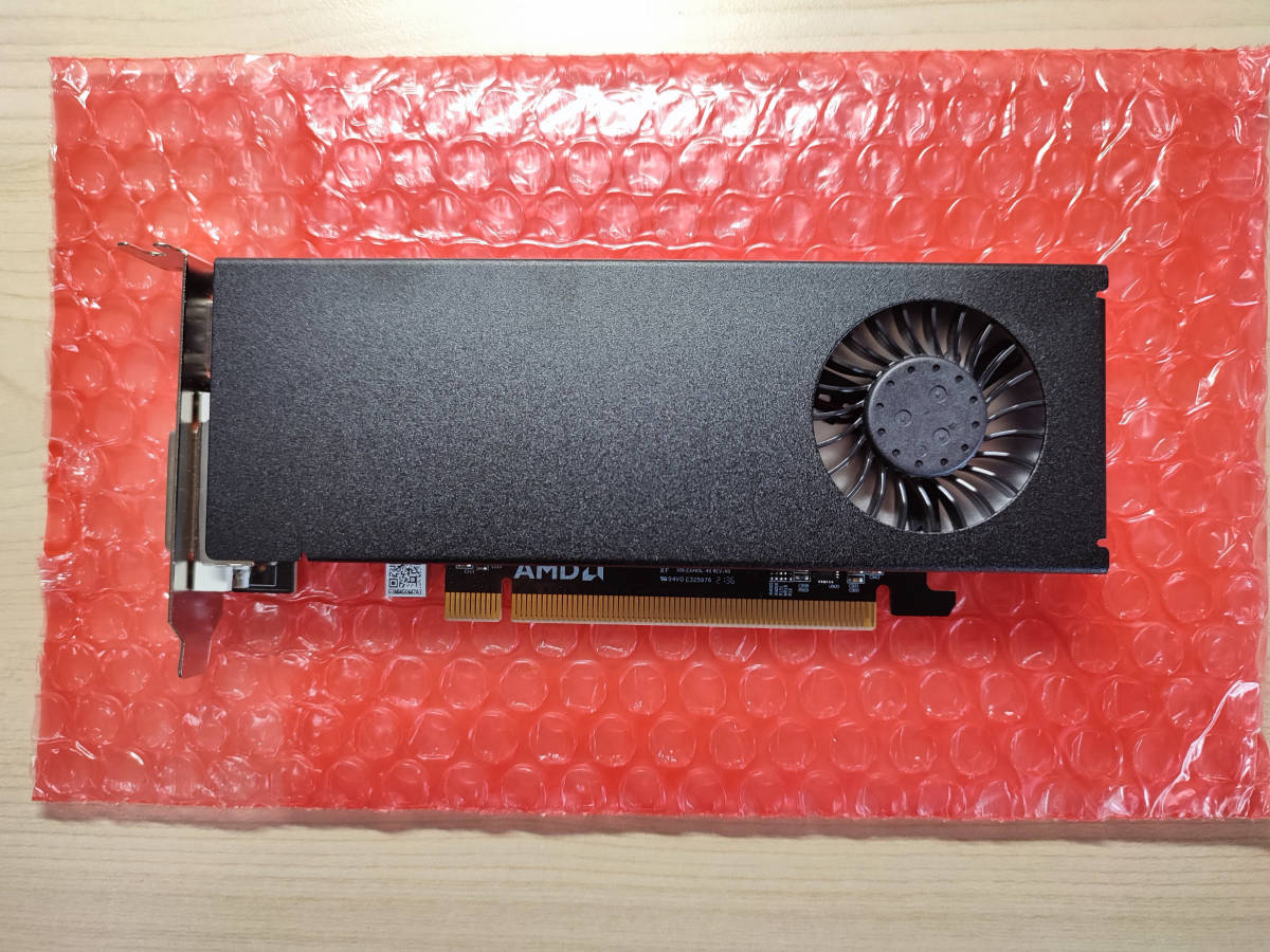 グラフィックボード AMD Radeon RX550 GDDR5 4GB 搭載モデル 玄人志向 RD-RX550-E4GB/LP 黒_画像2