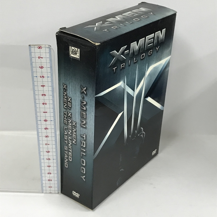 X-MEN TRILOGY トリロジーBOX 20世紀 フォックスホームエンターテイメント ヒュー・ジャックマン 3枚組 DVD_画像1