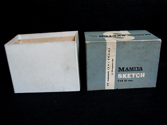 箱のみ マミヤ スケッチ の 箱 元箱 box for mamiya sketch マミヤスケッチ