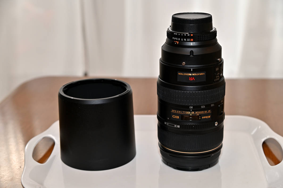 【中古動作良品】Nikon Ai AF VR NIKKOR ED 80-400mm F4.5-5.6D_画像1